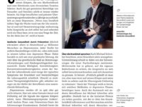 Schwenninger berichtet zum Thema “Seelische Gesundheit”